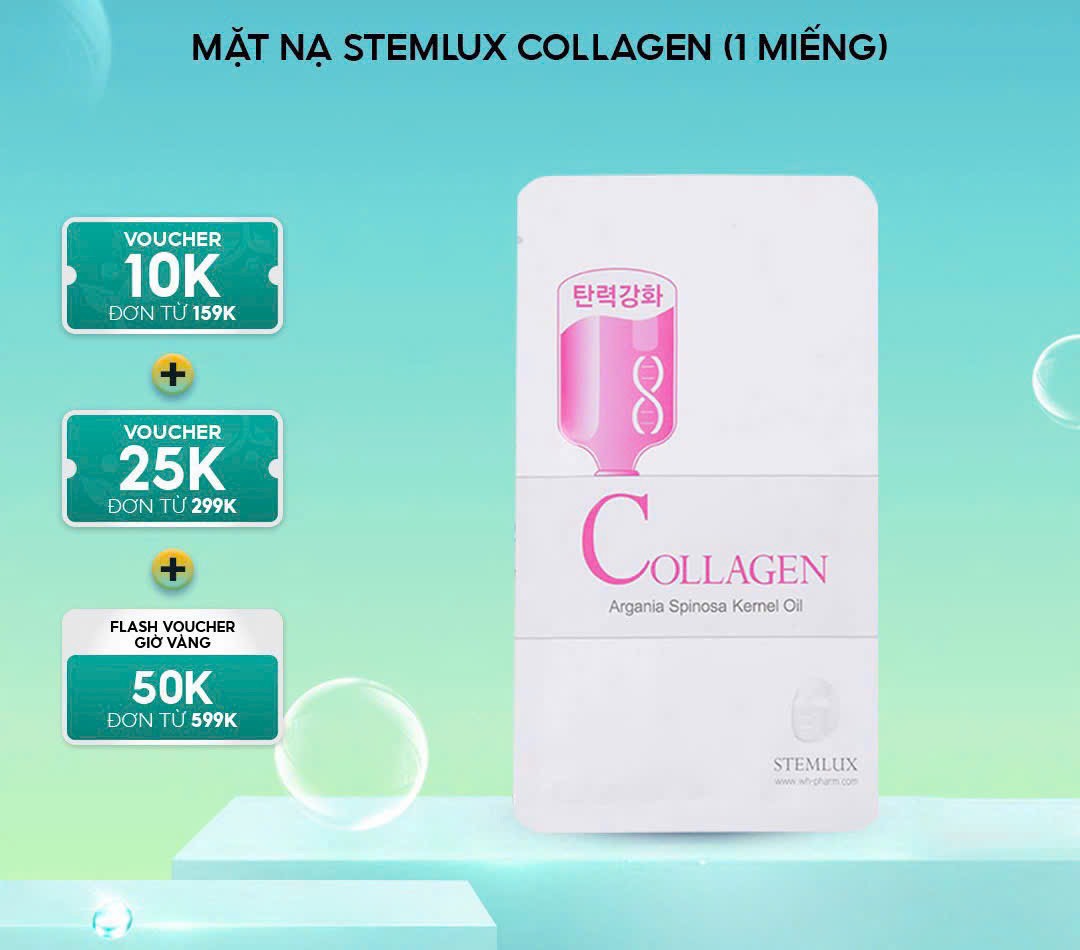 MẶT NẠ STEMLUX COLLAGEN (1 MIẾNG)