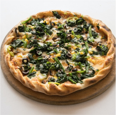 Camembert and Ham Mushroom Sauce Pizza Cheese